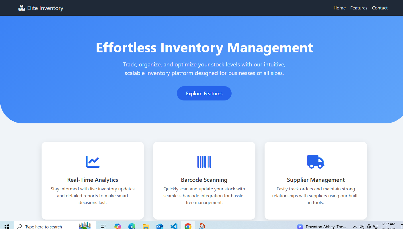 Inventory API